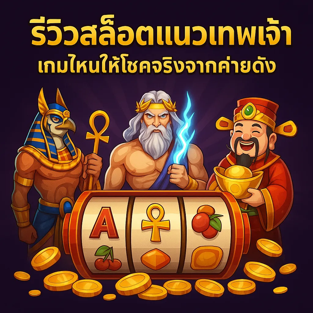 รีวิวสล็อตแนวเทพเจ้า